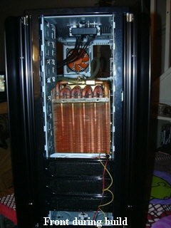 Front during build